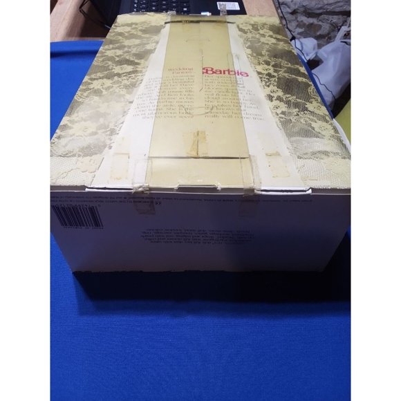 Vintage 1989 Wedding Fantasy Barbie - Still In Original Packaging -DENTED BOX - Picture 6 of 8